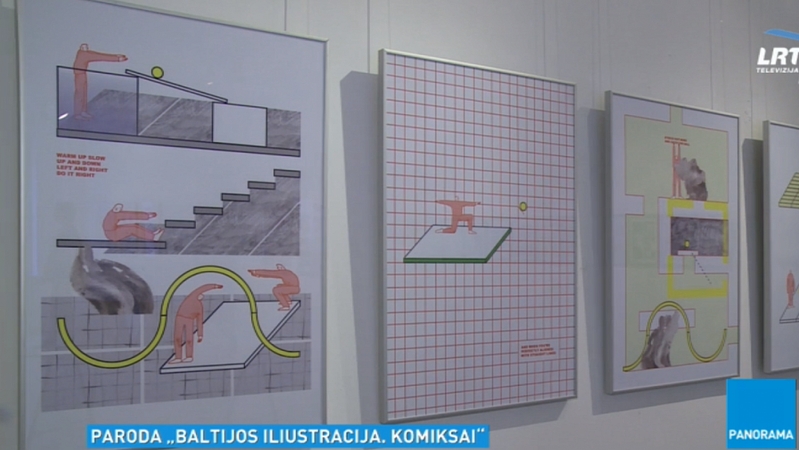 Komiksų kūrėjų piešiniuose atsiskleidžia ir istorinės temos, ir kelionė troleibusu