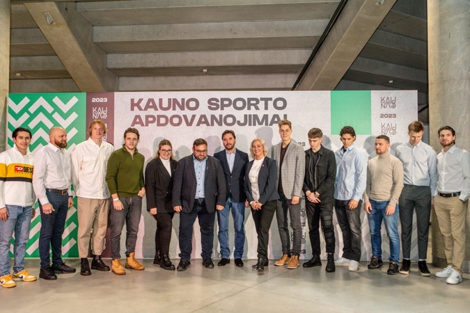 Nuaidėjo „Kauno sporto apdovanojimai 2023“: pagerbti geriausi miesto sportininkai bei treneriai