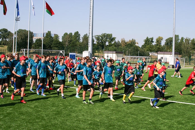 Lietuvos futbolo federacija tiki - vaikai yra geriausi ambasadoriai