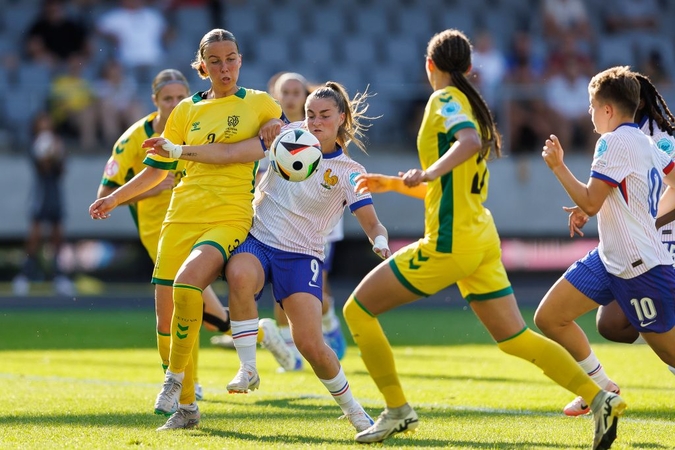 Merginų čempionate Lietuvos U19 rinktinė neprilygo prancūzėms