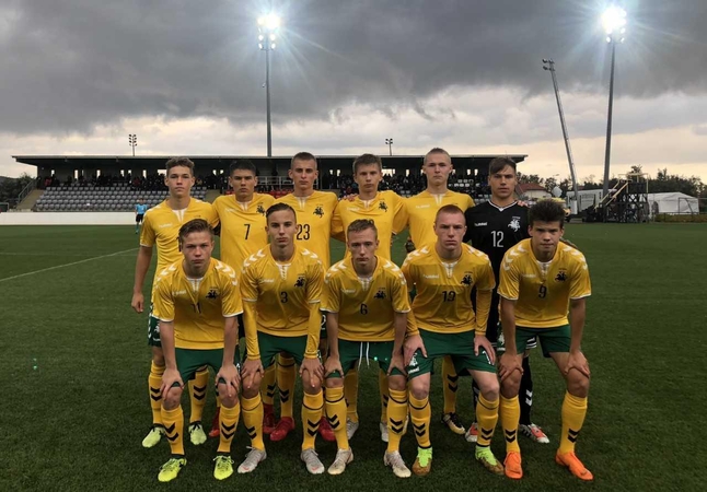 17-mečių vaikinų futbolo rinktinė Europos čempionato atrankoje patyrė antrąją nesėkmę