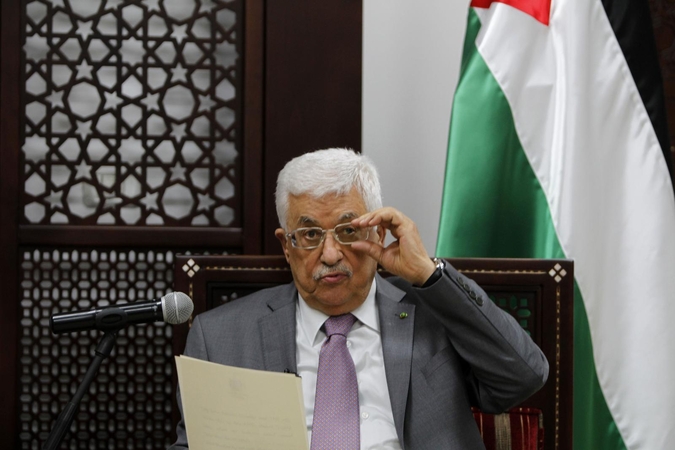 Palestiniečių prezidentas M. Abbasas atsistatydino iš PIO vadovo posto