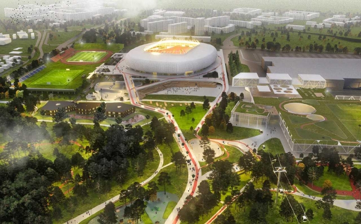 Teismas sustabdė nacionalinio stadiono konkursą