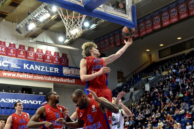 CSKA krepšininkai negailestingai sutalžė "Panathinaikos" ekipą