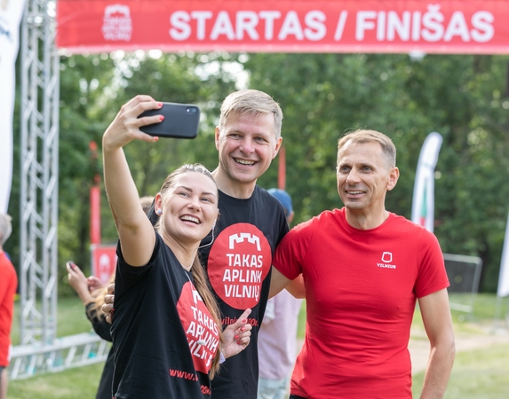 100 km bekelės takas aplink Vilnių – jau išbandytas