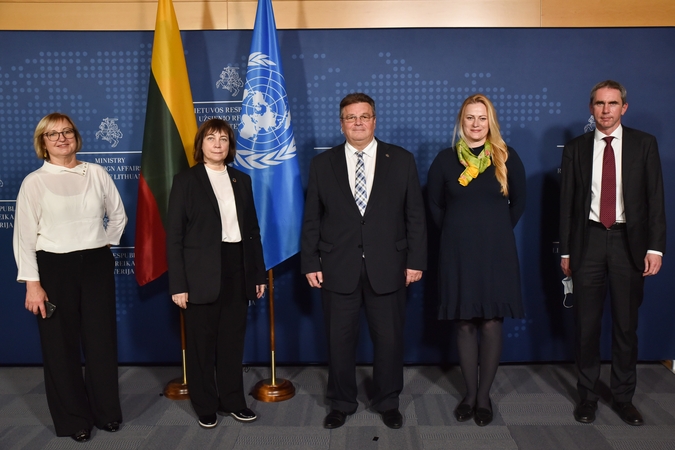 Konferencijoje kalbėta apie Lietuvos įsitraukimą į JT veiklą