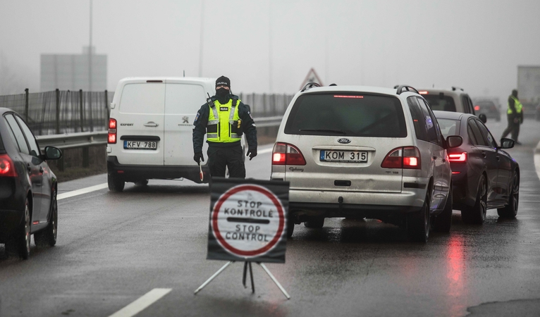 Įsigaliojo draudimas keliauti tarp savivaldybių