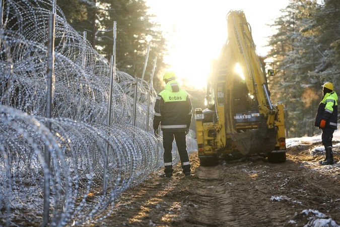 VSAT atstovas: Lietuvos pasienyje dėl nelegalių migrantų vyrauja sąlyginė ramybė 