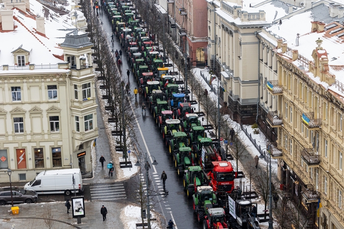 Prezidentas sako matantis politinę valią spręsti klaidas, lėmusias ūkininkų protestą