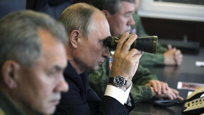 V. Putinas stebėjo karines pratybas „Zapad 2017“