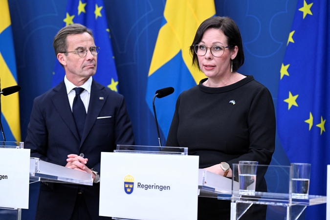 Marie Malmer Stenergard (dešinėje)