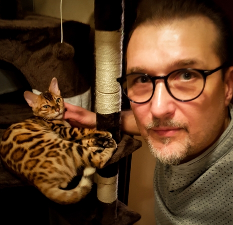 Žinomas DiArchy magas A. Gaičiūnas sulaukė sesės siurprizo – gavo miniatiūrinę leopardo versiją