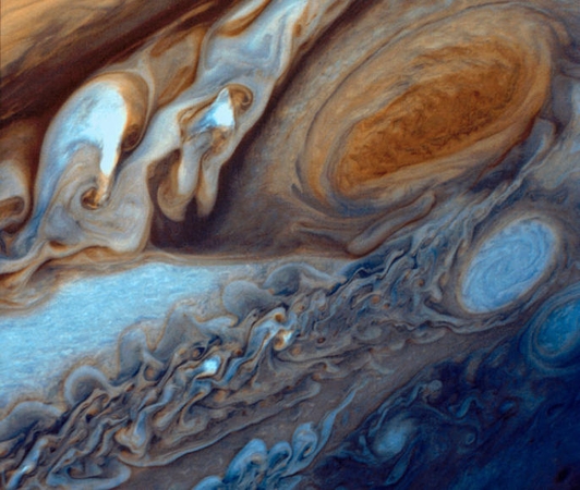 NASA erdvėlaivis skries virš Raudonosios dėmės Jupiteryje