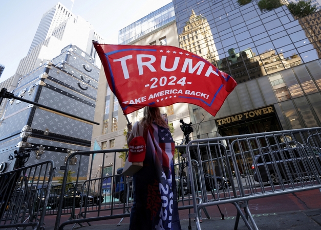 D. Trumpas sutiko su K. Harris dėl „šalies suvienijimo svarbos“ 