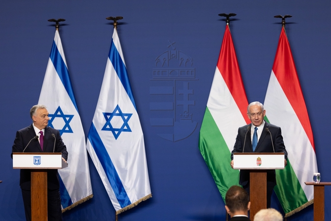 Viktoras Orbanas ir Benjaminas Netanyahu