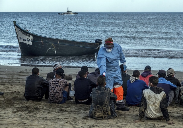 Migrantai Kanarų salose