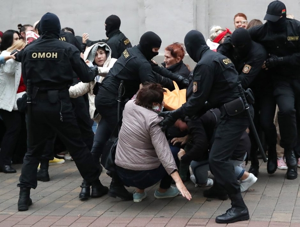 Protestai Baltarusijoje