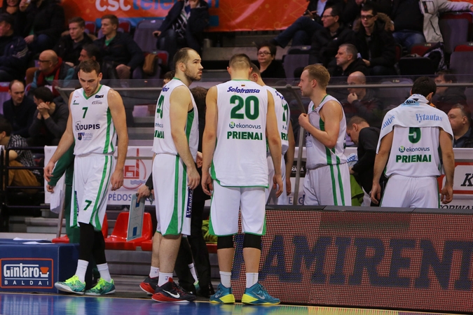"Prienų" komanda antrą kartą pralaimėjo Tartu ekipai ir pasitraukė iš BBL turnyro