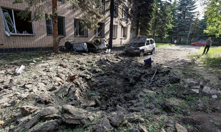 Per Ukrainos smūgius Rusijos kontroliuojamuose rytuose žuvo keturi žmonės