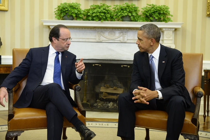 Francois Hollande Barackas Obama