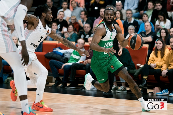 „Žalgiris“ antrą kartą nusileido ASVEL krepšininkams