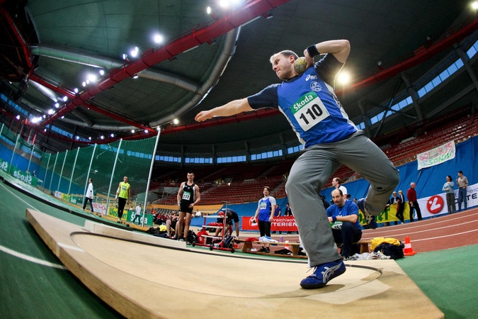 Rutulio stūmikas K. Čekanavičius pateko į Europos jaunimo čempionato finalą