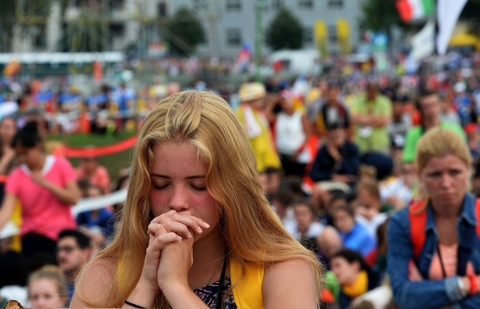 Po atakos bažnyčioje popiežius vyksta į jaunimo festivalį Lenkijoje 