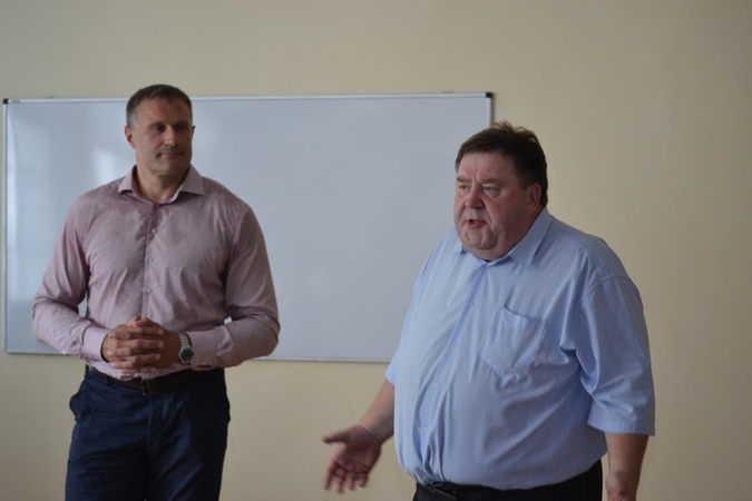 V.Alekna diskutavo su LSU studentais
