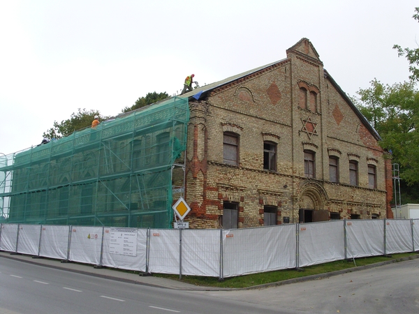 Tvarkoma XIX a. siekianti Alytaus sinagoga