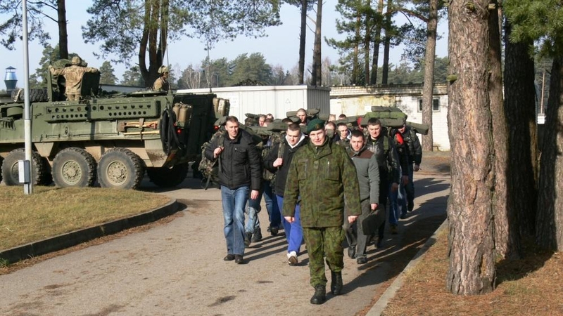 Karinius mokymus pradėjo antroji rezervo karių laida