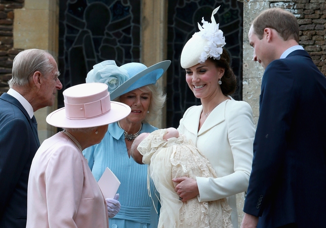 Pakrikštyta Britanijos princesė Charlotte