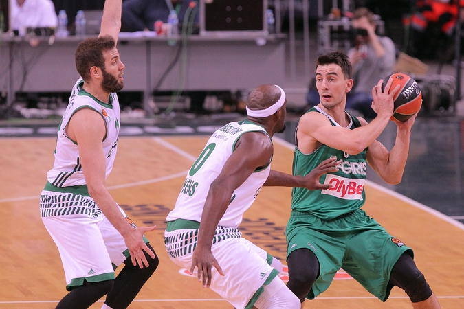 Ketvirtajame kėlinyje lyg ant sparnų žaidęs "Žalgiris" patiesė "Panathinaikos"