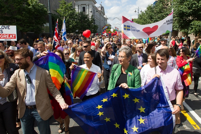 „Baltic Pride 2016“ eitynėse Vilniuje – rekordinis dalyvių skaičius 