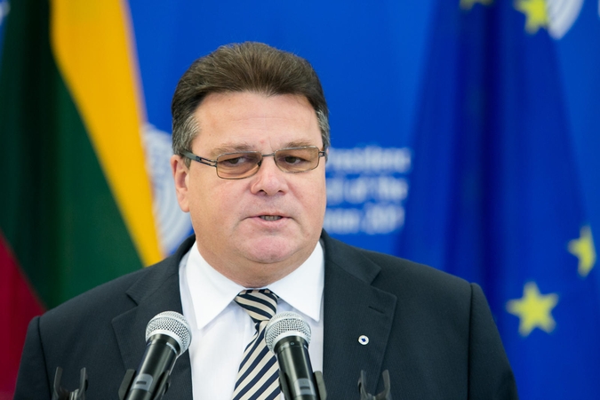 Užsienio reikalų ministras L. Linkevičius vyksta į Ukrainą