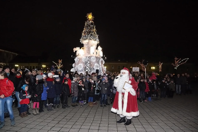 Kalėdų karavanas užsuko ir į Kauną