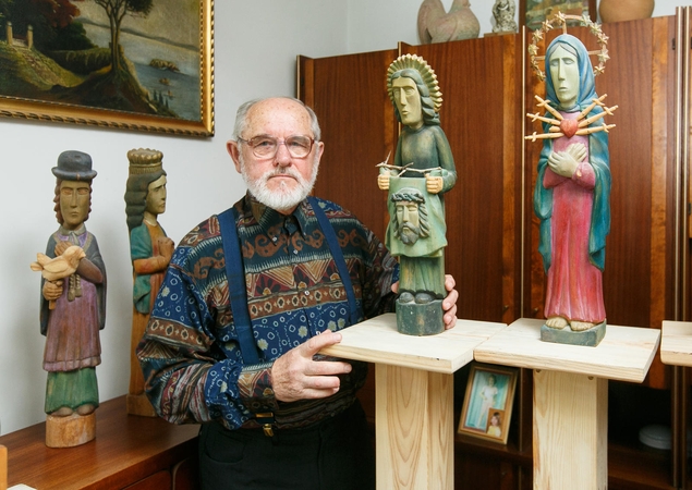Drožėjas G. Dudaitis: sovietmečiu tautodailė išgyveno renesansą