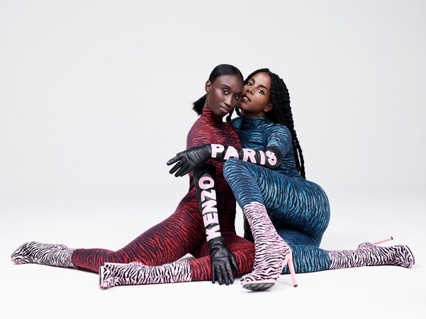 Amy Sall ir Juliana Huxtable