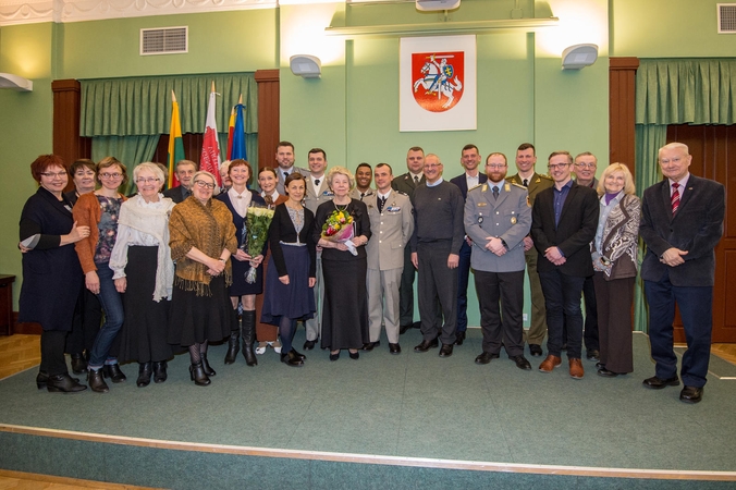 Frankofonijos mėnesio uždaryme dalyvavo ir NATO karininkai