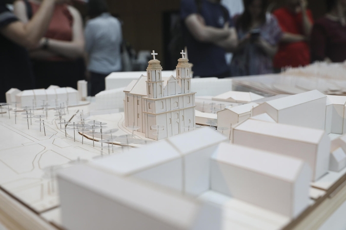 Architektai pakoreguotą Šv. Jokūbo ligoninės teritorijos projektą vertina palankiau