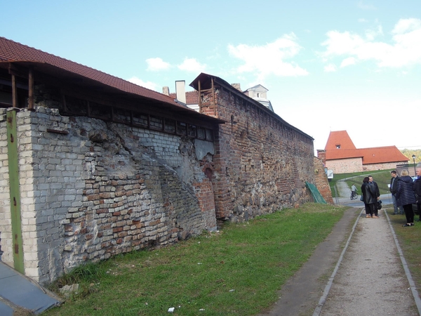 Restauruojama Vilniaus gynybinė siena