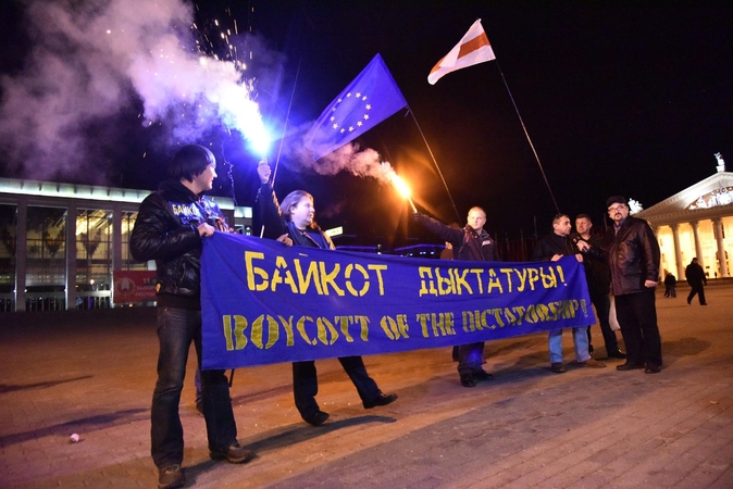 Rinkimai Baltarusijoje: A. Lukašenka užsitikrino mažiausiai 80 proc. rinkėjų paramą