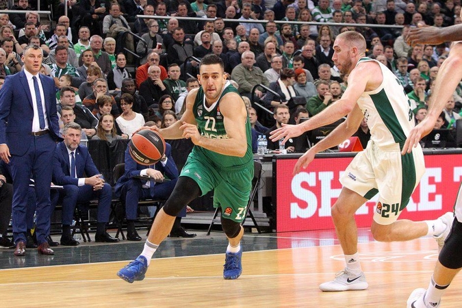 Be P. Jankūno žaidęs „Žalgiris“ po pratęsimo krito Atėnuose