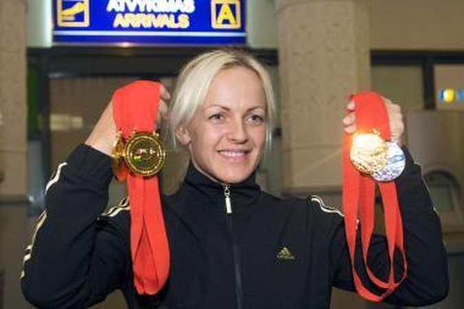 Dviratininkė S.Krupeckaitė pradeda sunkiausią pasiruošimo etapą