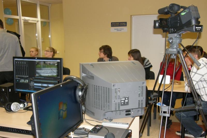 Būsimiesiems žurnalistams KU - moderni medijų laboratorija
