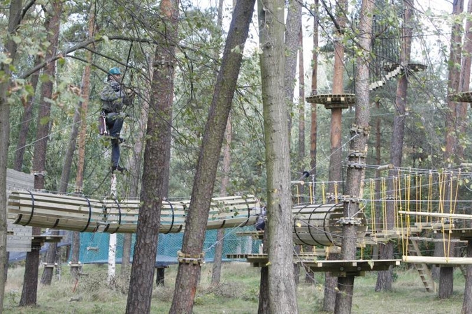 Klaipėdos savivaldybė džiaugiasi skandalais apipintu laipynių parku
