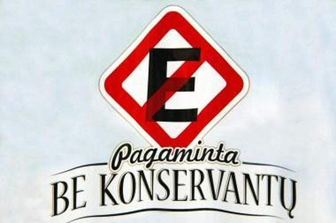 Atidedamas produktų ženklinimo "be E" įsigaliojimas 