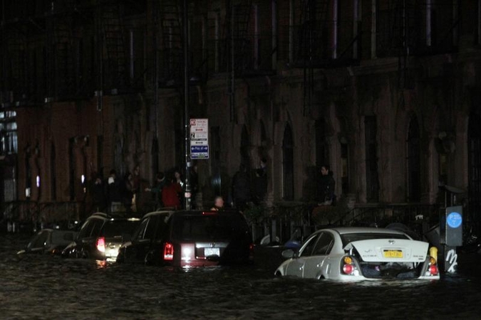 Uragano jėgą patyrusi niujorkietė: tokio košmaro dar niekada nemačiau