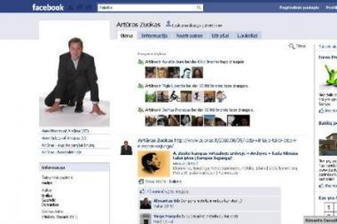 A.Zuokas visuomeninį judėjimą TAIP kuria "Facebooke"