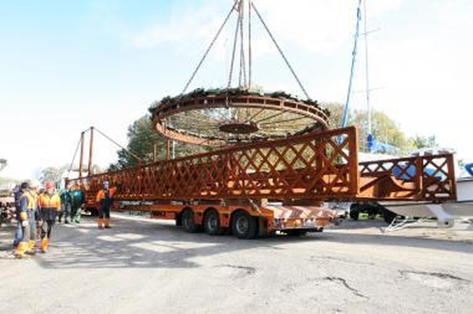 Pasukamasis tiltelis bus parvežtas šią savaitę