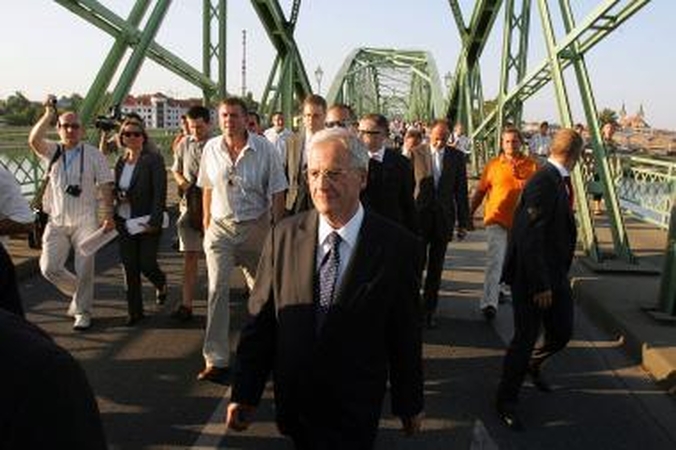 Vengrijos prezidentas Slovakijoje buvo nepageidaujamas tik vieną dieną